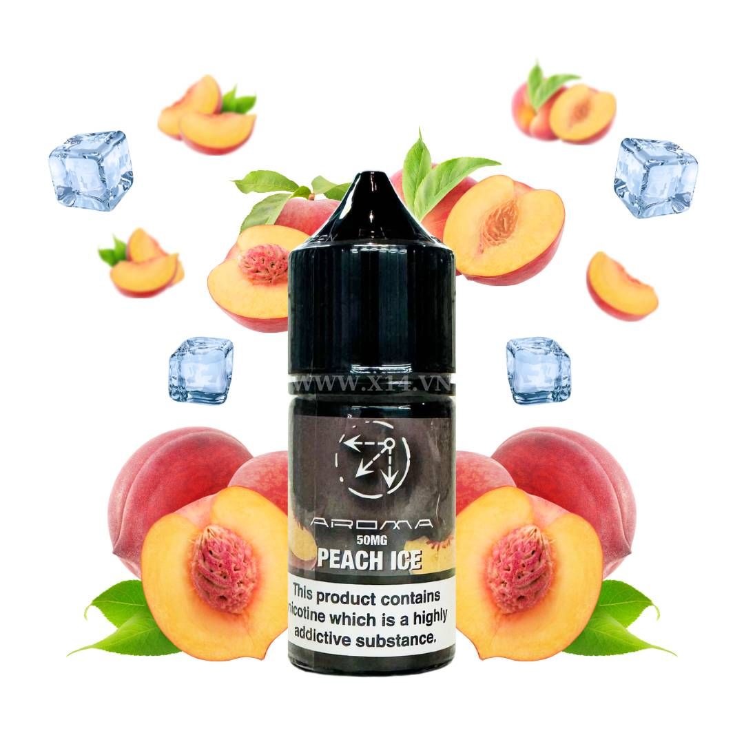  Aroma Đào Lạnh (Peach Ice) 30ml Saltnic 