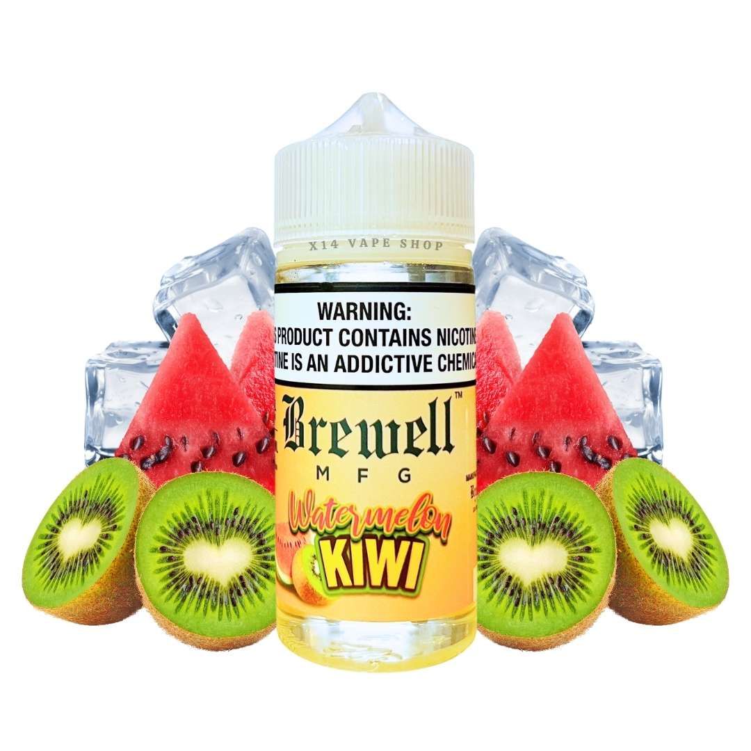  Brewell Dưa Hấu Kiwi (Watermelon Kiwi) 100ml Freebase 