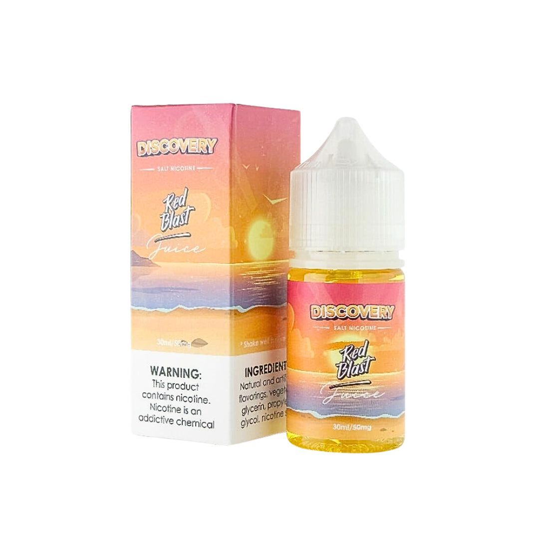  Discovery Dưa Hấu Đào Dâu (Red Blast) 30ml Saltnic 