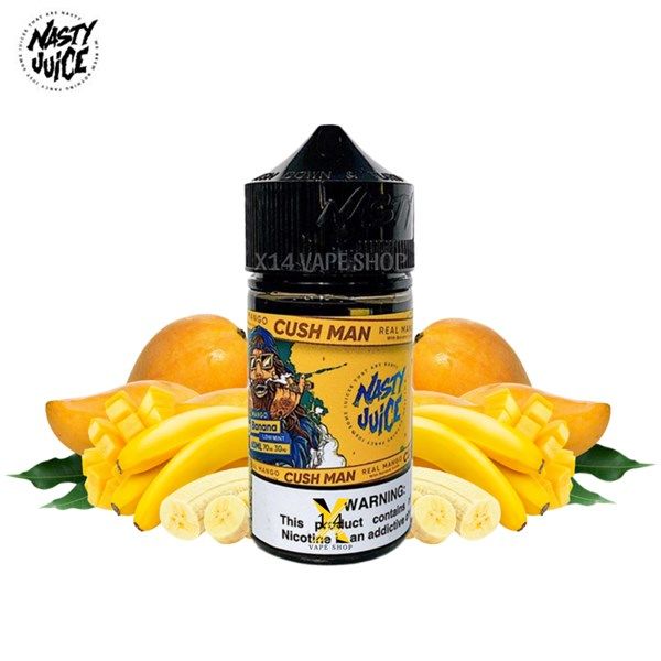  Nasty Xoài Chuối Lạnh (Mango Banana) 60ml Freebase 