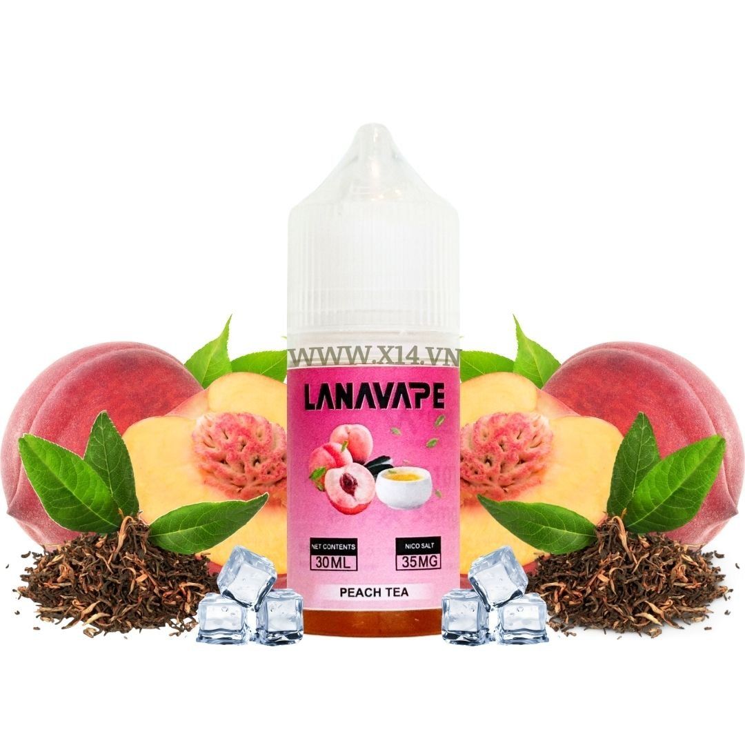  Lana Trà Đào (Peach Tea) 30ml Saltnic 