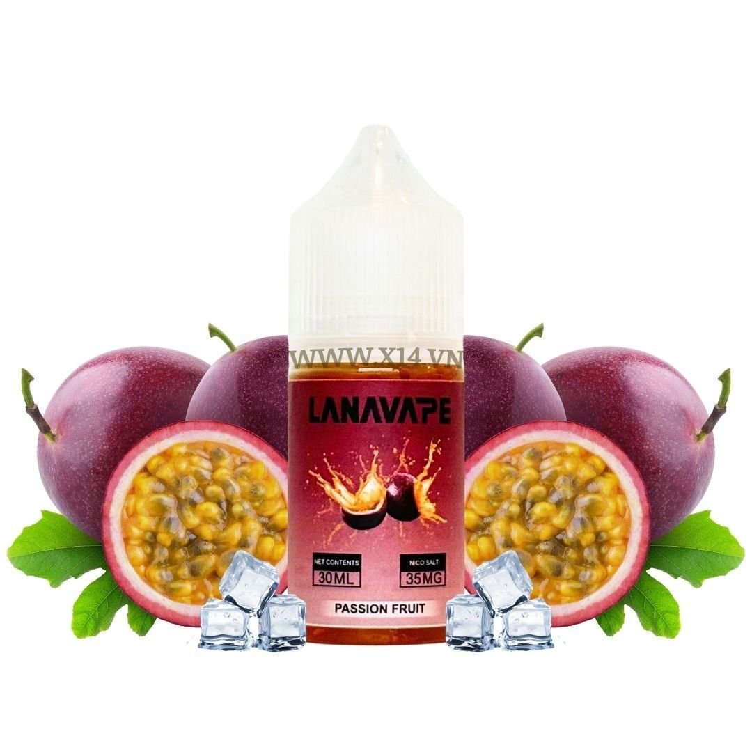  Lana Chanh Dây Lạnh (Passionfruit) 30ml Saltnic 