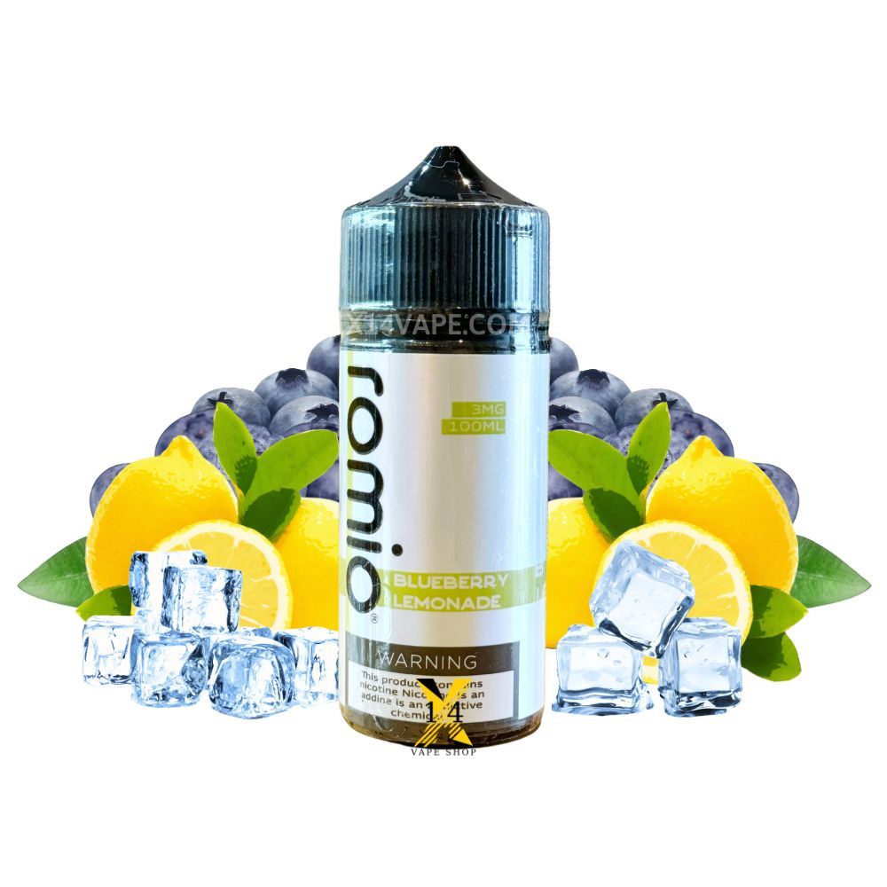  Romio Việt Quất Chanh (Blueberry Lemonade) 100ml Freebase 