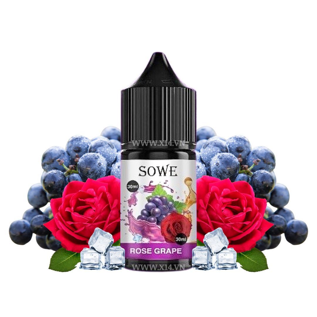 Sowe Nho Hồng (Rose Grape) 30ml Saltnic 