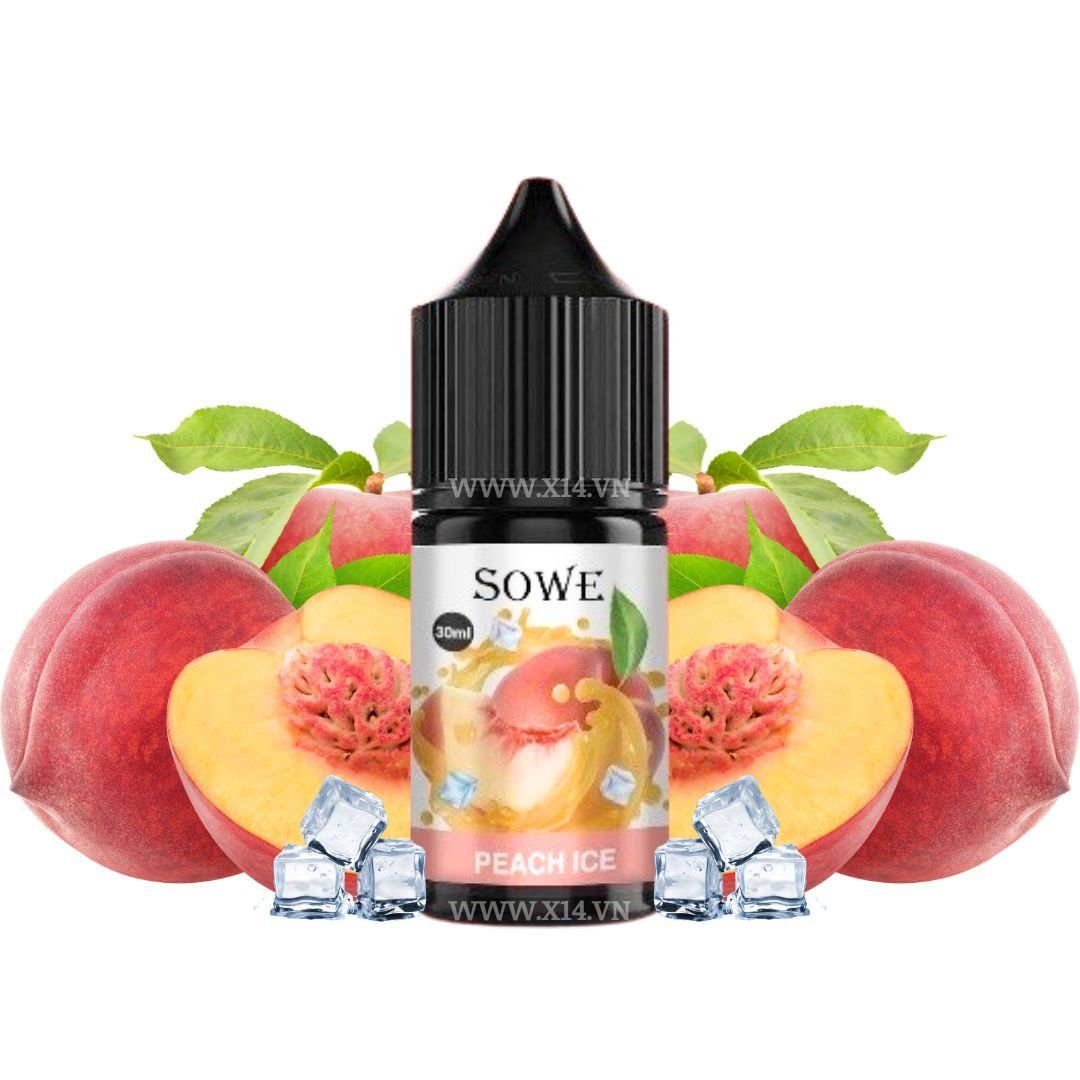  Sowe Đào Lạnh (Peach Ice) 30ml Saltnic 