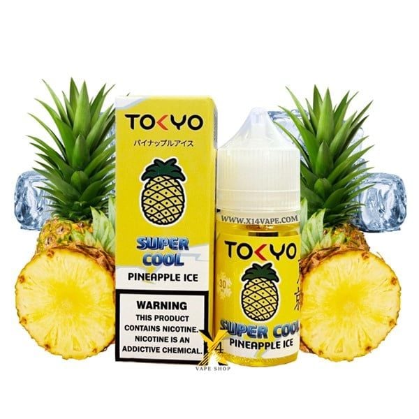  Tokyo Super Cool Dứa Siêu Lạnh (Pineapple Ice) 30ml Saltnic 