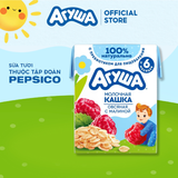  Sữa ngày ăn dặm tăng cân yến mạch vị mâm xôi Agusha 200ml 