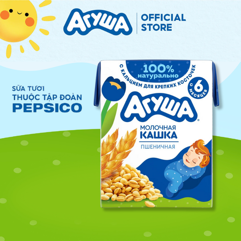  Sữa đêm ăn dặm tăng cân kiều mạch Agusha 200ml 