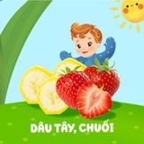  Sữa lắc trái cây vị chuối dâu tây Agusha 190ml dành cho bé từ 12 tháng trở lên 
