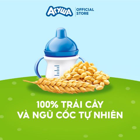  Sữa đêm ngũ cốc Agusha 200ml dành cho trẻ chậm lớn, biếng ăn, bổ sung canxi cho bé từ 6 tháng tuổi 