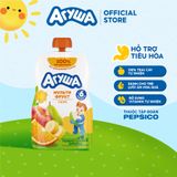  Trái cây nghiền vị táo, lê, chuối, đào, cam Agusha 90g dành cho bé từ 6 tháng trở lên 