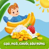  Sữa ngày gạo ngô chuối chuối dâu rừng Agusha 200ml 