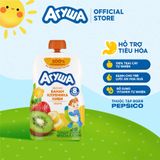  Trái cây nghiền vị táo, chuối, dâu tây và kiwi Agusha 90g dành cho bé từ 6 tháng trở lên 