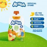  Trái cây nghiền vị táo, đào, chuối và bí ngô Agusha 90g dành cho bé từ 6 tháng trở lên 