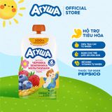  Trái cây nghiền vị táo, việt quất, dâu rừng và ngũ cốc Agusha 90g dành cho bé từ 6 tháng trở lên 