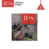  Trà đen Tess Berry Bar vị mâm xôi đen và quả lý chua đen 20 gói/hộp 