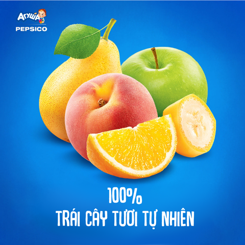  Trái cây nghiền vị táo, lê, chuối, đào, cam Agusha 90g dành cho bé từ 6 tháng trở lên 