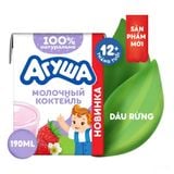  Combo 20 hộp mix vị Sữa lắc bổ sung Canxi giúp bé phát triển toàn diện vị hoa quả Agusha 190ml/hộp 