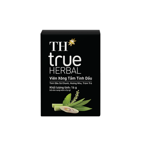  Viên Xông Tắm Tinh Dầu TH true HERBAL 16 G 