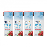  Thùng sữa chua uống tiệt trùng hương dâu 180 ml x 48 hộp 