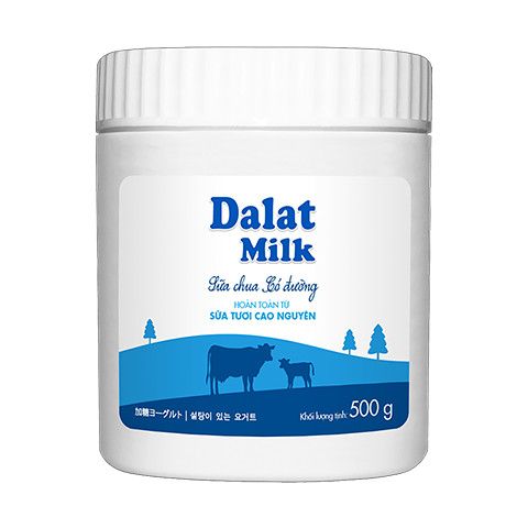  Thùng sữa chua ăn có đường Dalatmilk 500 g 