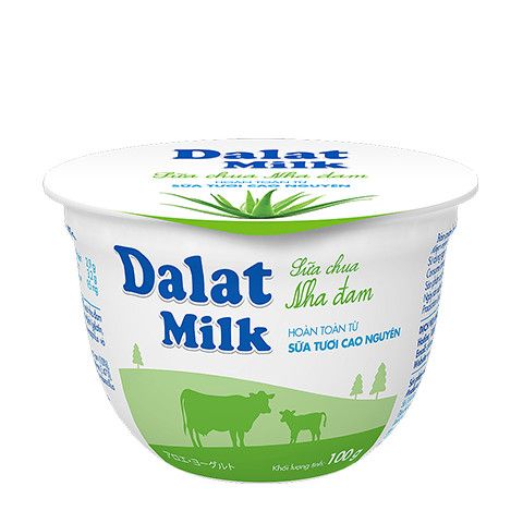  Thùng sữa chua ăn nha đam Dalatmilk 100g x 40 hũ (SGN) 