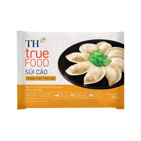  Sủi cảo nhân thịt phomai TH true FOOD 300g 