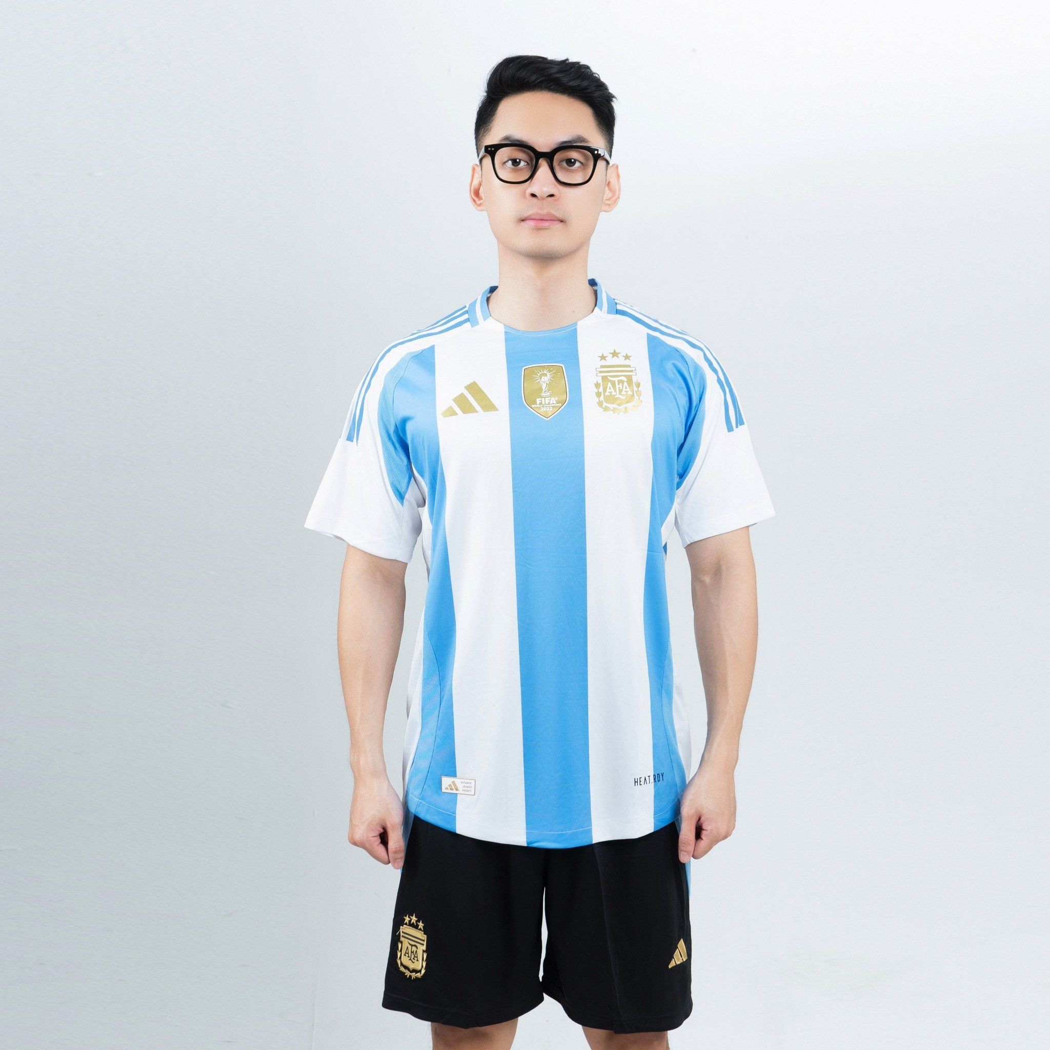 Argentina home Copa 2024 bản player full bộ NghienBongDa
