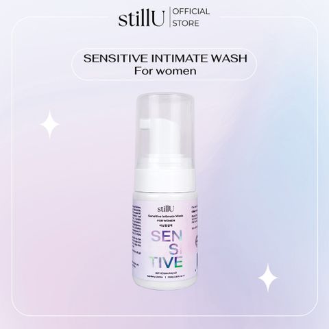 Dung dịch vệ sinh phụ nữ tạo bọt stillU dành cho da nhạy cảm Sensitive chai 30ml