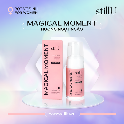 Dung dịch vệ sinh phụ nữ tạo bọt stillU hương ngọt ngào Magical Moment 100ml