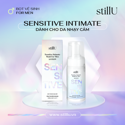 Dung dịch vệ sinh nam giới tạo bọt stillU dành cho da nhạy cảm Sensitive 100ml