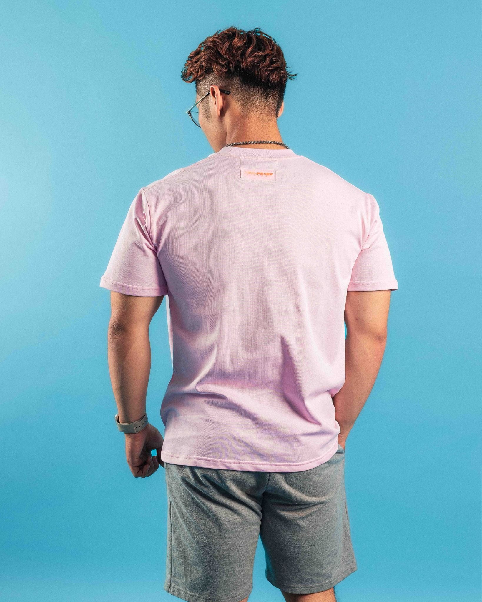 EMBROIDERED MIAMI VIBES TSHIRT / PINK IRON FEVER VIETNAM