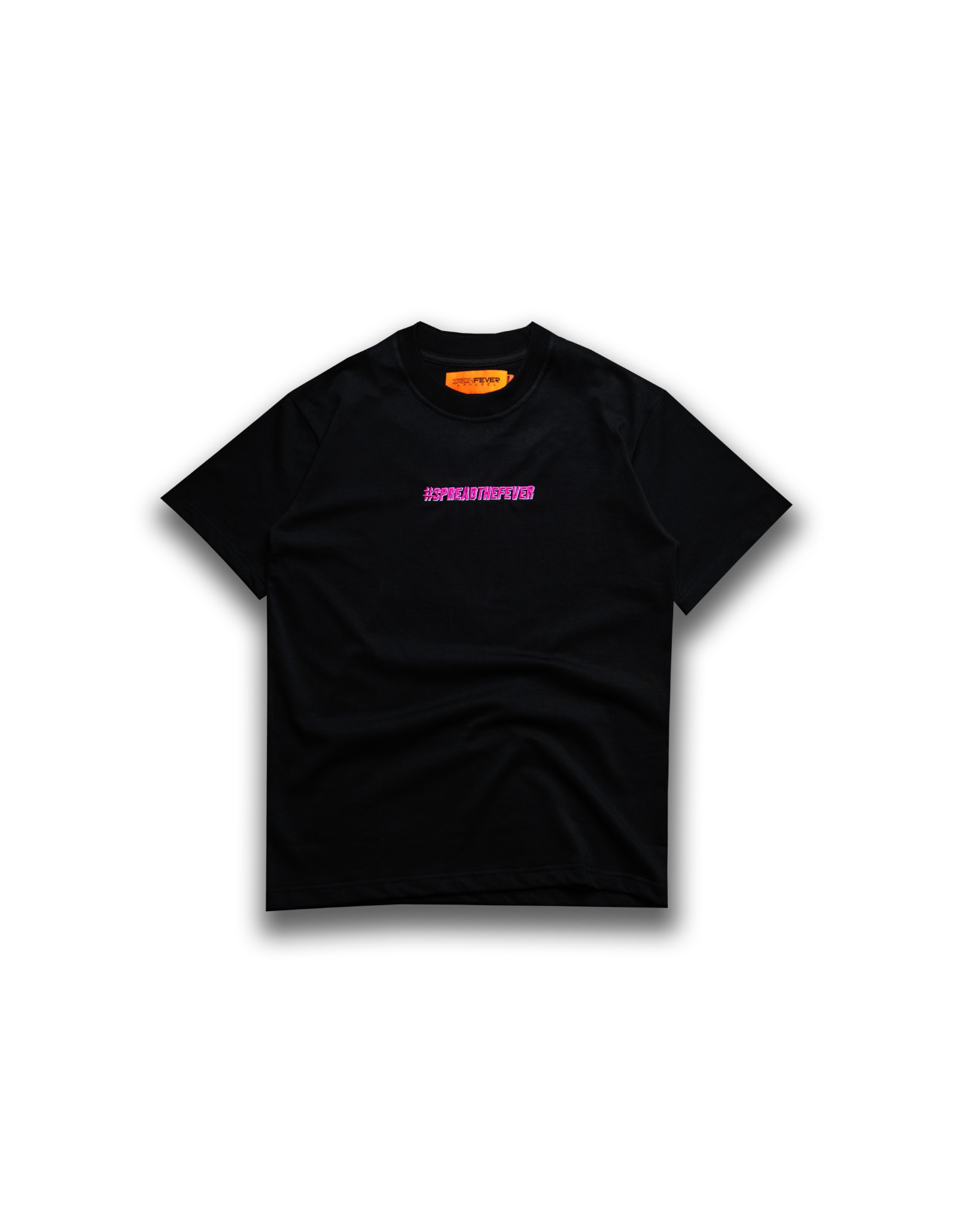 EMBROIDERED MIAMI VIBES TSHIRT / BLACK PINK DOMINANT IRON FEVER VIETNAM