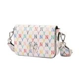 Túi MLB Monogram Rainbow Hoodie New York Yankees 32BGPC111-50I