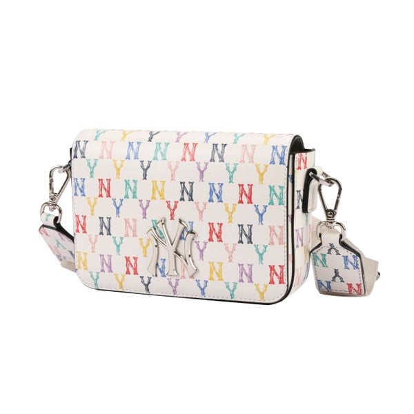 Túi MLB Monogram Rainbow Hoodie New York Yankees 32BGPC111-50I