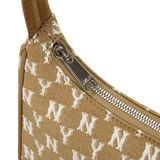 Túi MLB Monogram Jacquard Hobo Bag New York Yankees 32BG33111-50B