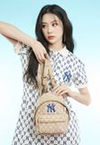 Balo MLB Monogram Jacquard Mini Backpack New York Yankees 3ABKS012N-50BGD