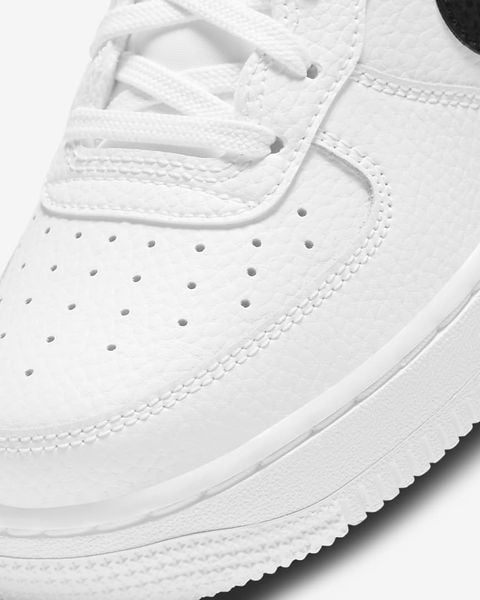 Giày Nike Air Force 1 White Black (GS) CT3839-100