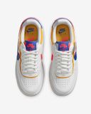 Giày Nike Air Force 1 Shadow White Flash Crimson Astronomy Blue (W) CI0919-105