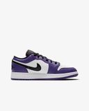 Giày Nike Air Jordan 1 Low GS ‘Court Purple’ 553560-500