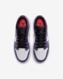 Giày Nike Air Jordan 1 Low GS ‘Court Purple’ 553560-500