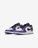 Giày Nike Air Jordan 1 Low GS ‘Court Purple’ 553560-500