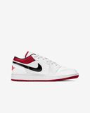 Giày Nike Air Jordan 1 Low GS ‘White Gym Red’ 553560-118