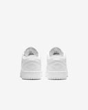 Giày Nike Air Jordan 1 Low GS Triple White 553560-130