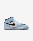 Giày Nike Air Jordan 1 Mid Ice Blue GS 555112-401