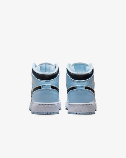 Giày Nike Air Jordan 1 Mid Ice Blue GS 555112-401