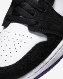 Giày Nike Air Jordan 1 Mid SE Purple (GS) BQ6931-105