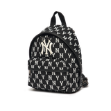 Balo MLB Monogram Jacquard Mini Backpack New York 3ABKS012N-50BKS