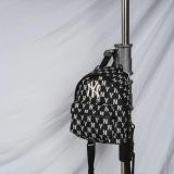 Balo MLB Monogram Jacquard Mini Backpack New York 3ABKS012N-50BKS