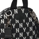 Balo MLB Monogram Jacquard Mini Backpack New York 3ABKS012N-50BKS